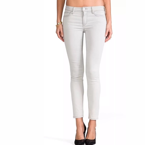 JOES JEANS Skinny Ankle Denim Isis Gray Grey Slim Low Rise Designer Neutral - Picture 8 of 8
